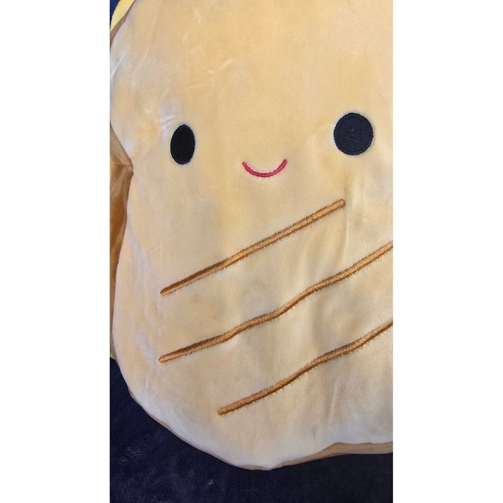 Squishmallows Lil Gouda Grilled Cheese Sandwich Plush 12 inch Food Squad NWT